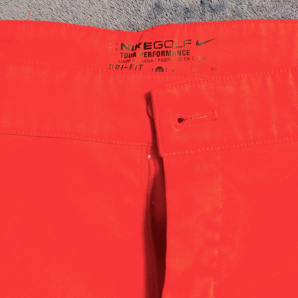 Nike Golf Tour Performance Dri Fit Shorts Salmon